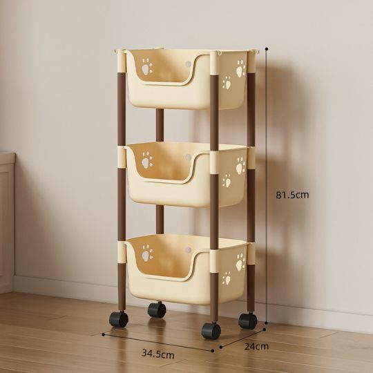 Multilayer Cartoon Storage Rack