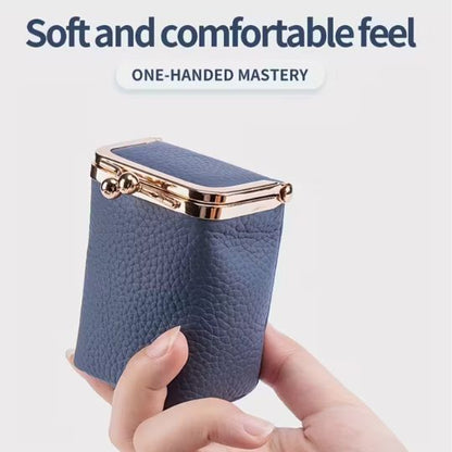 Mini Leather Lipstick Case