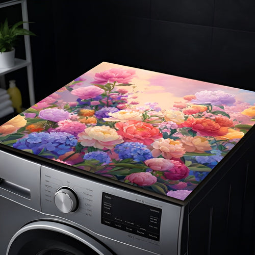 Floral Washing Machine Mat