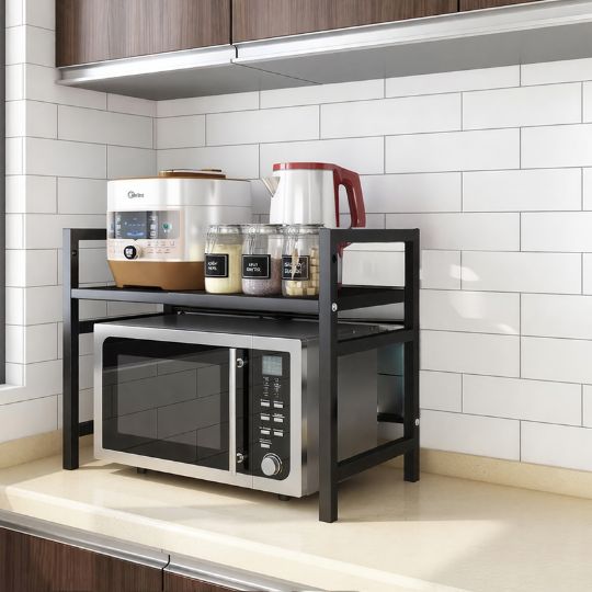 Extendable Kitchen Storage Rack