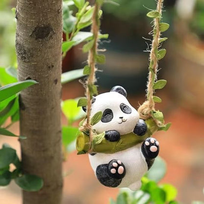 Cute Panda Swinging Ornament