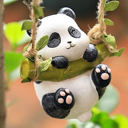 Cute Panda Swinging Ornament