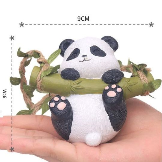 Cute Panda Swinging Ornament