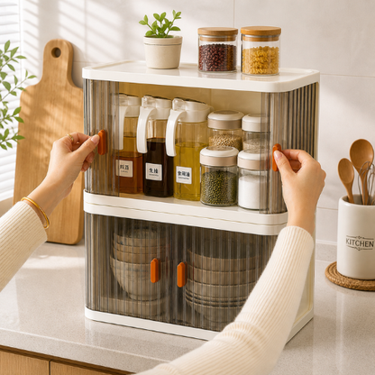 Sliding Collapsible Storage Box