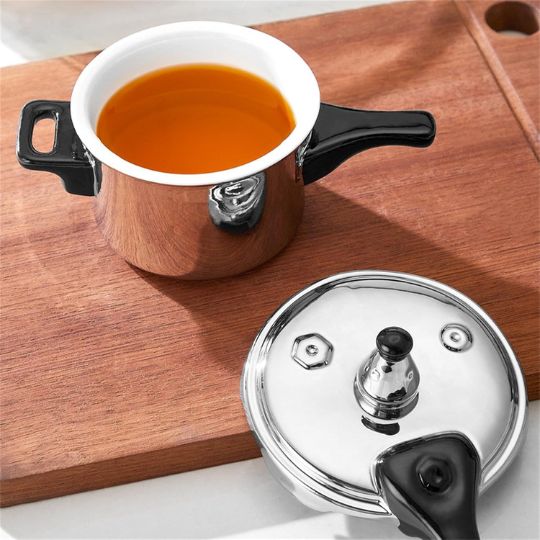Mini Pressure Cooker Ceramic Mug