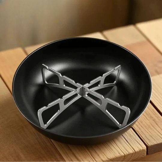 Cross Wok Holder