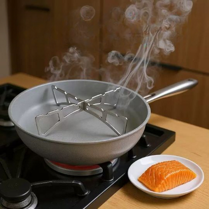 Cross Wok Holder