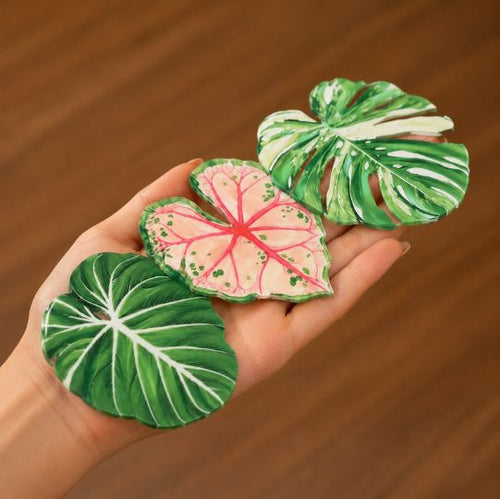 Elegant Leaf Coasters