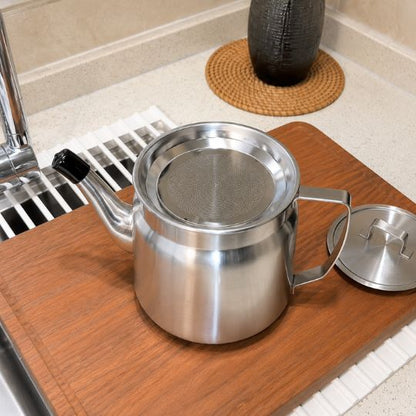 Premium Steel Oil Kettle