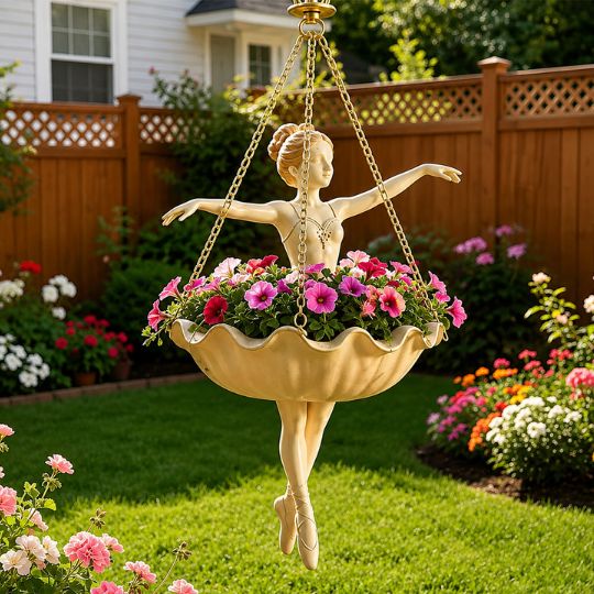 Ballerina Hanging Planter