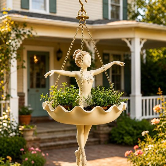Ballerina Hanging Planter