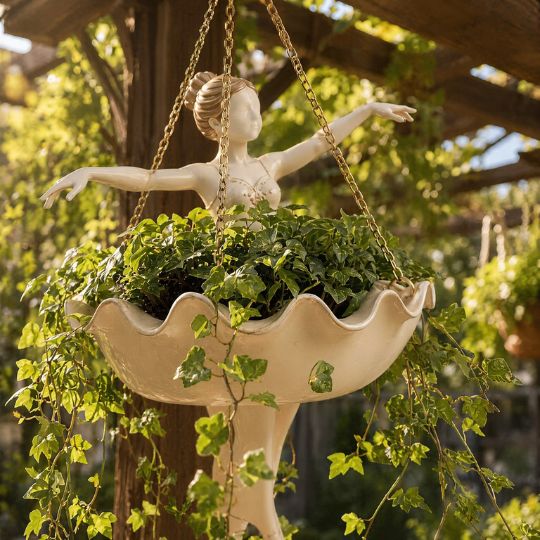 Ballerina Hanging Planter