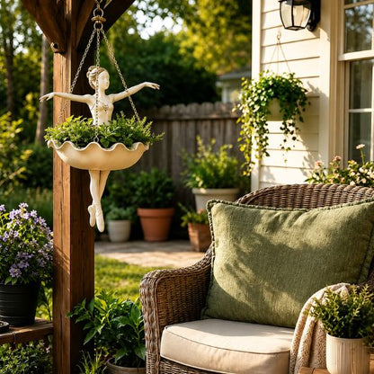 Ballerina Hanging Planter