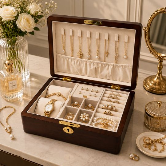 Wooden Jewelry Box