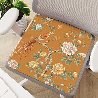 Floral Comfort Chair Cushion