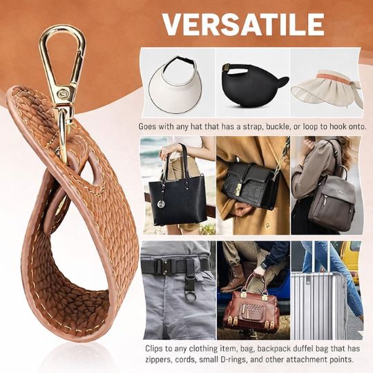 Leather Handbag Clip