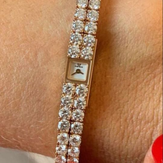Diamond Watch & Bracelets