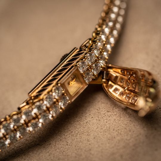 Diamond Watch & Bracelets