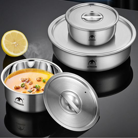 Penguin Steel Bowls
