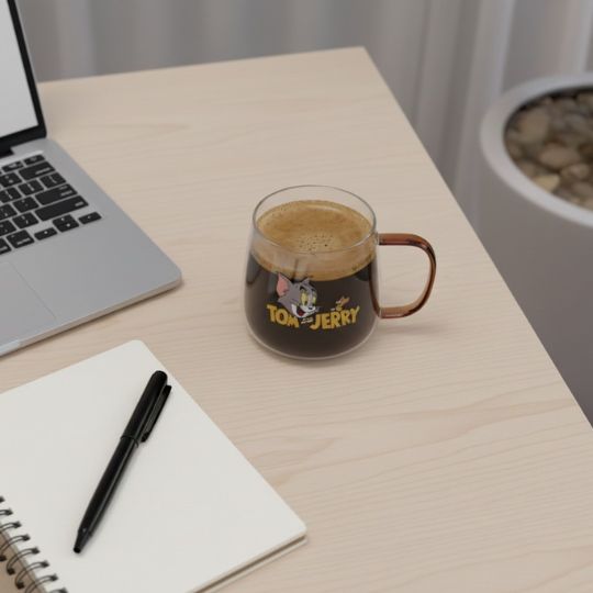 Tom and Jerry Glass Mugs