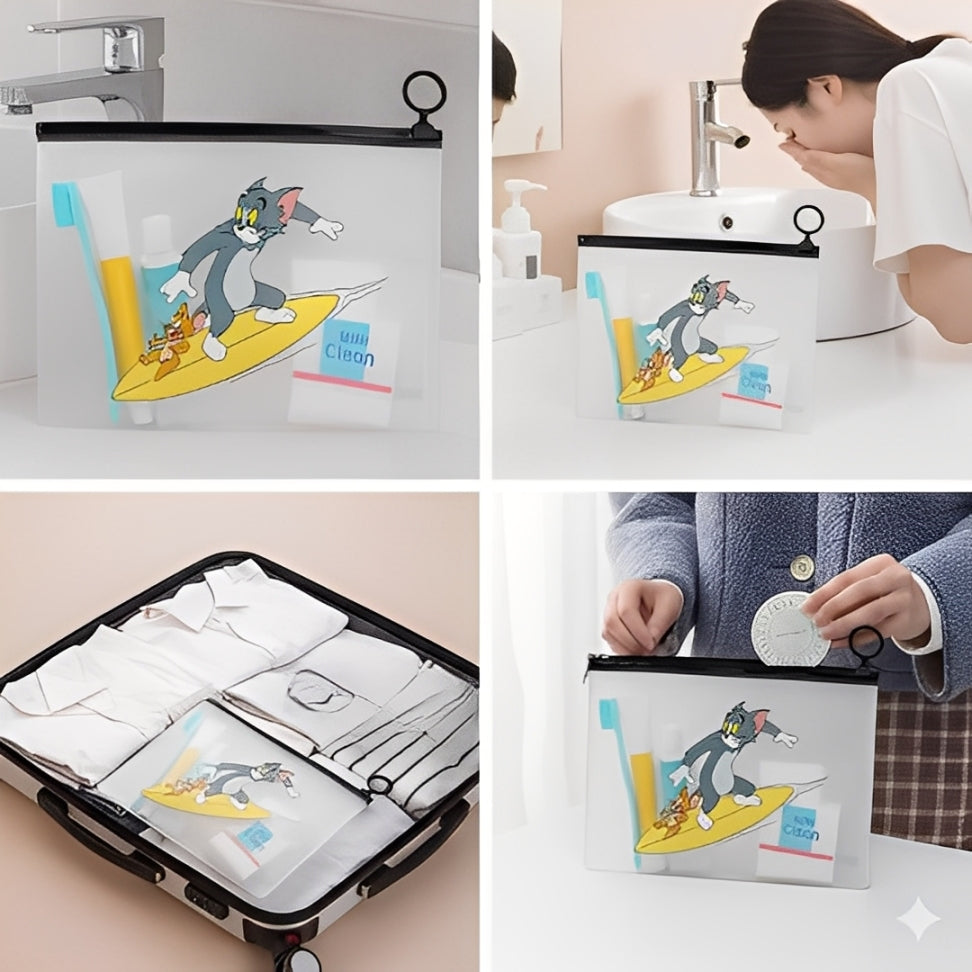 Tom & Jerry See-Through Pouch