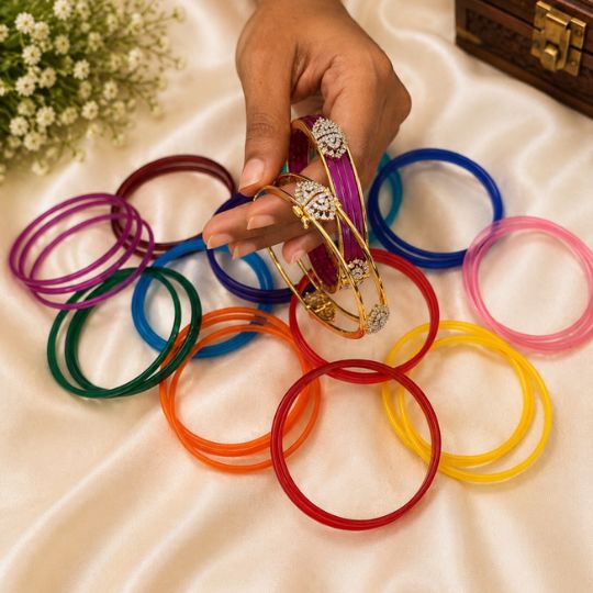 Elegant Openable Bangle Frame