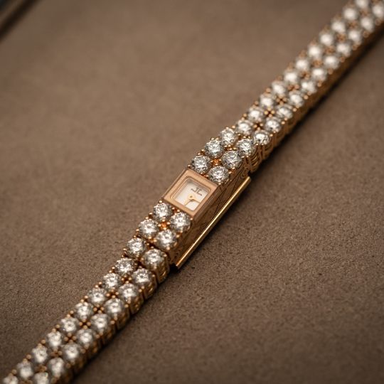 Diamond Watch & Bracelets