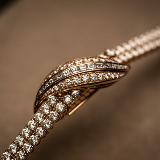 Diamond Watch & Bracelets