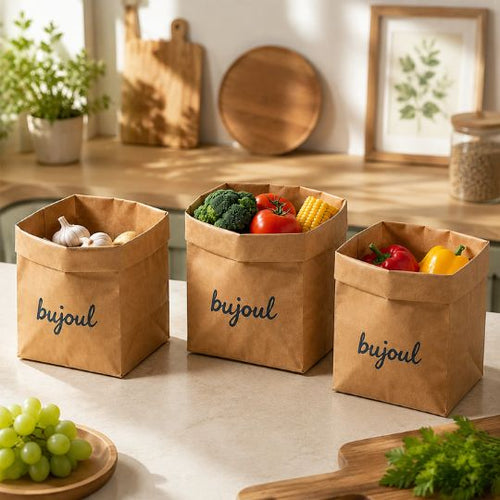 Washable Paper Storage Bags