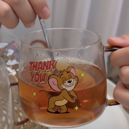 Tom and Jerry Glass Mugs