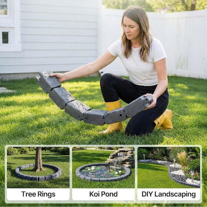 FlexiStone Garden Edge Blocks