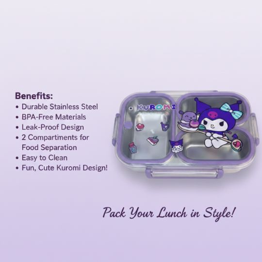 Kuromi Lunch Box