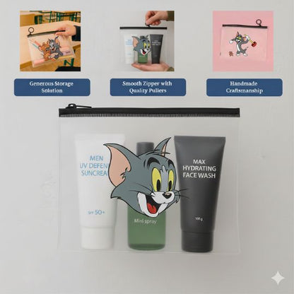 Tom & Jerry See-Through Pouch