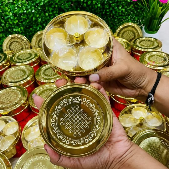 Brass Masala Box