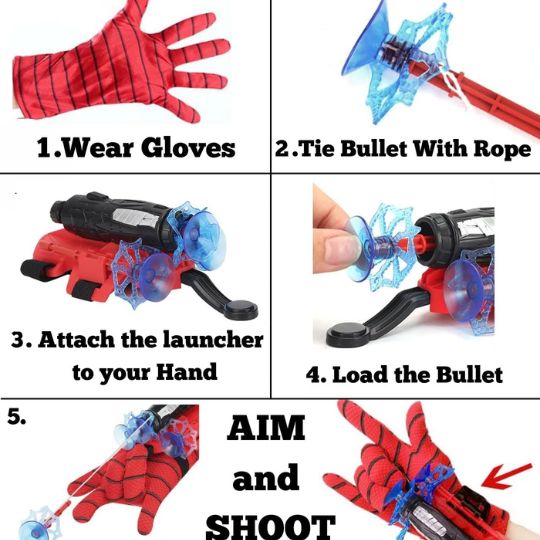 Spider Shooter Toy