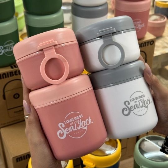 Steel Stackable Lunch Box