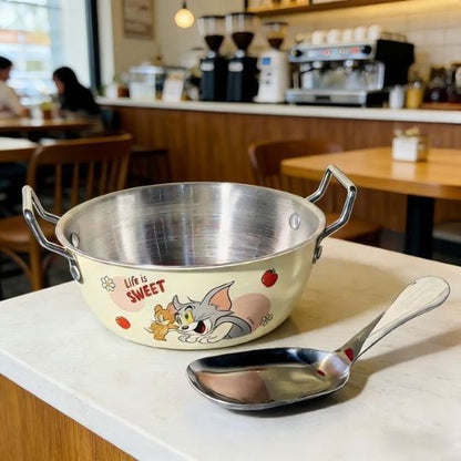 Tom & Jerry Stainless Steel Bowl