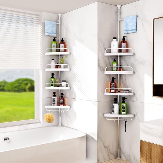 Multipurpose Bathroom Rack