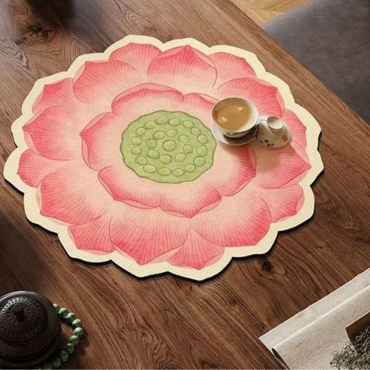 Elegant Lotus Mat