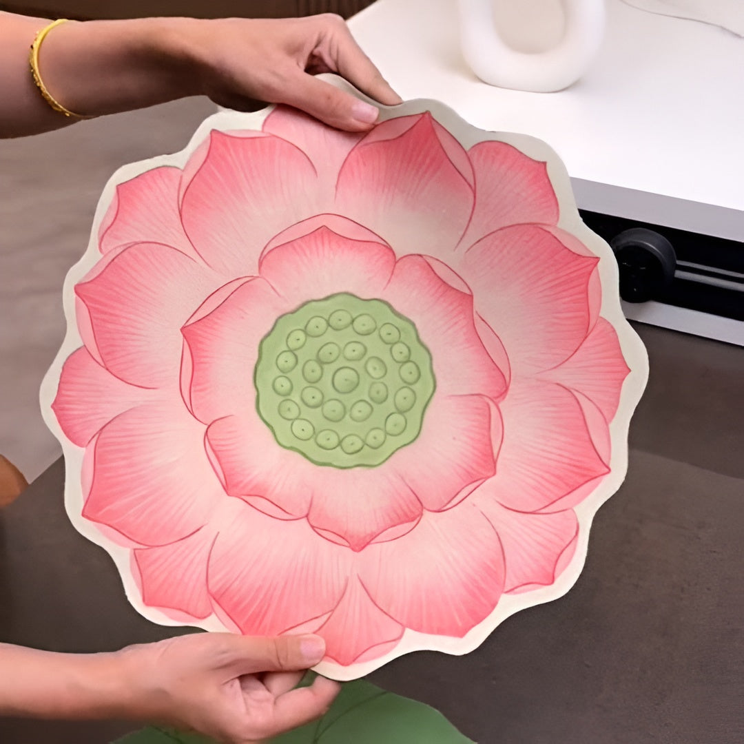 Elegant Lotus Mat