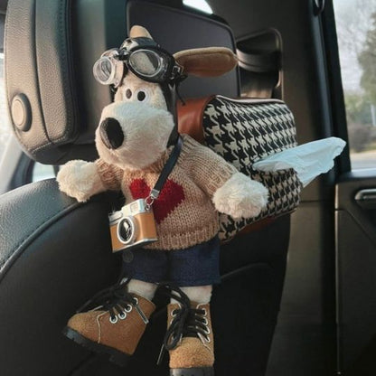 Dog Tissue Box for Car