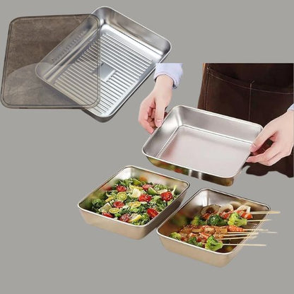 Stainless Steel Food Tray