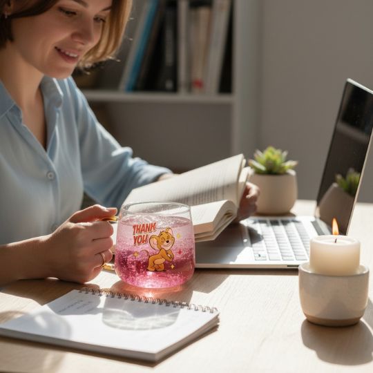 Tom and Jerry Glass Mugs
