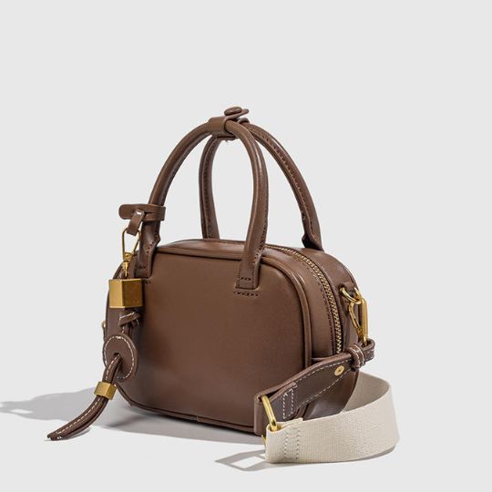 Mini Topstitched Bag