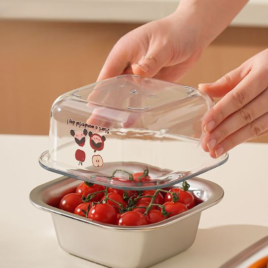 Steel Double-Layer Drain Basket