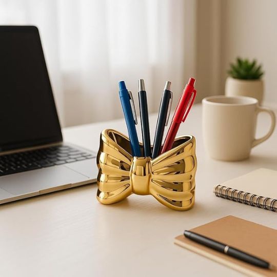 Bow Makeup Brush Holder