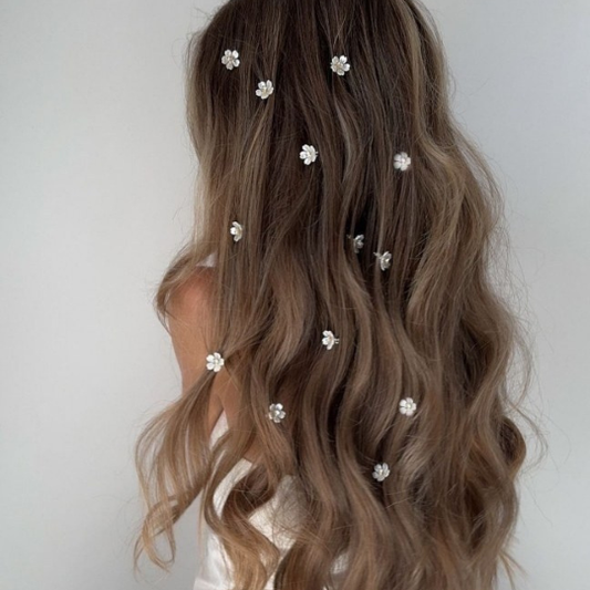 Mini Flower Hair Pins