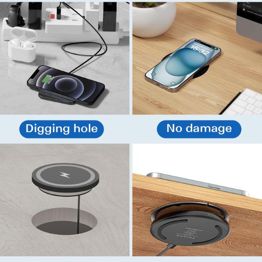 Under Desk Wireless Charger