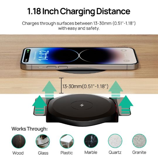 Under Desk Wireless Charger