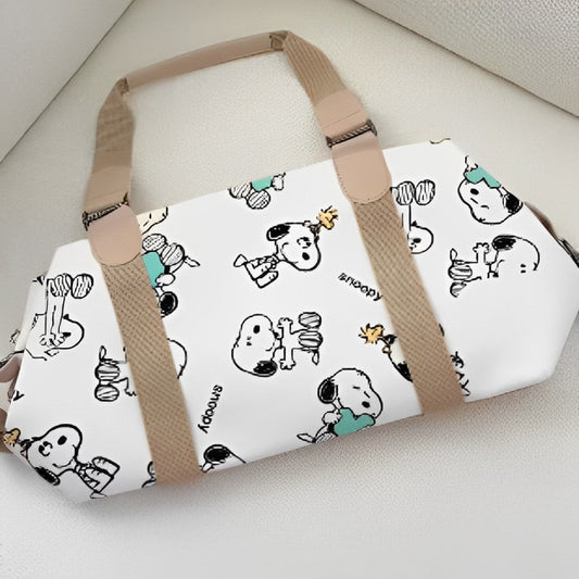 Peanuts cartoon travel bag